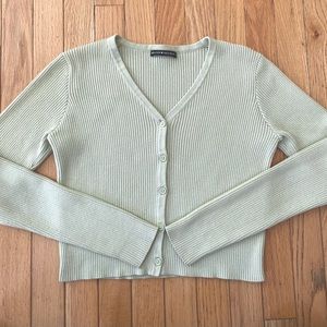 brandy melville shannon green cardigan💚